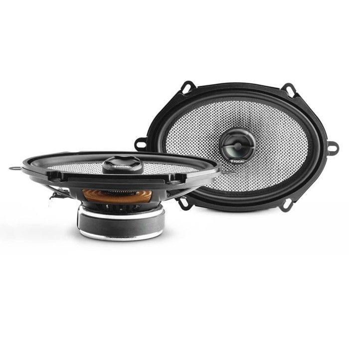 FOCAL 2 Haut-Parleurs 2 Voies Elliptiques KACC570 60 W RMS 13x18 cm