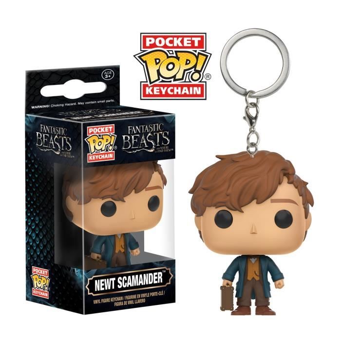 Porte-clé Funko Pocket Pop! Les animaux fantastiques : Newt Scamander