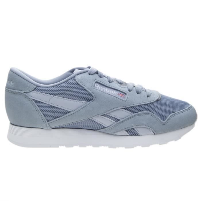 reebok argenté pailleté