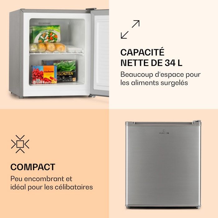 Klarstein Garfield Eco Congélateur bar compact3