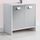 TOP Meuble sous-vasque L 60 cm - Blanc et gris