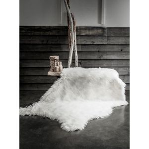 TAPIS DE COULOIR TODAY Tapis fausse fourrure Chalet - Poils longs -