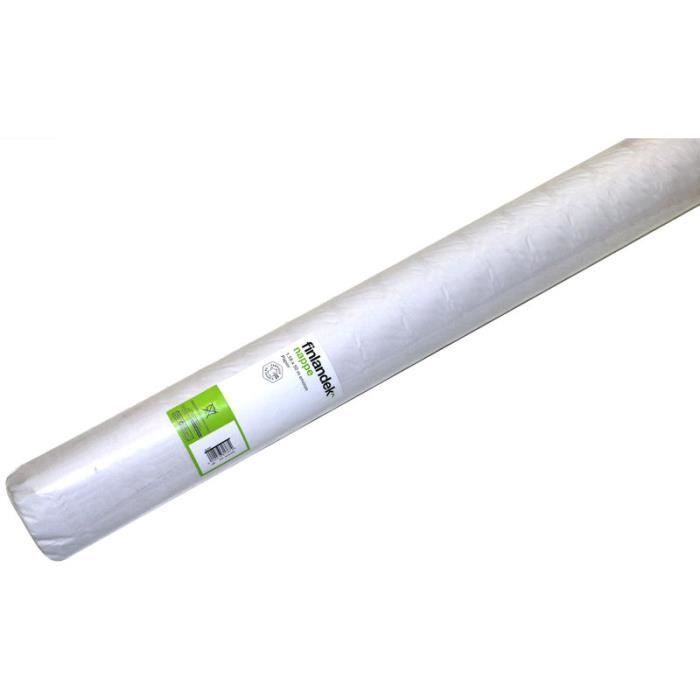FINLANDEK Nappe Rouleau - 50 x 1,20m - Blanc