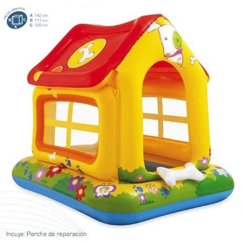 Les Enfants De La Piscine Gonflable Petite Maison 83l 142x117x122