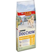 CROQUETTES DOG CHOW Croquettes au poulet - Pour chien adulte CROQUETTES DOG CHOW Croquettes au poulet - Pour chien adulte
