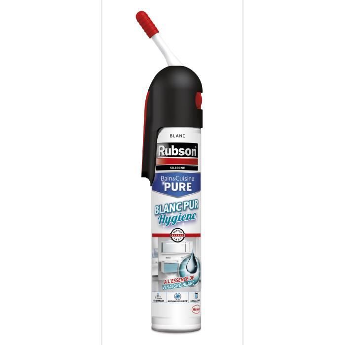 RUBSON Mastic sanitaire Gachette 200ml Blanc pur