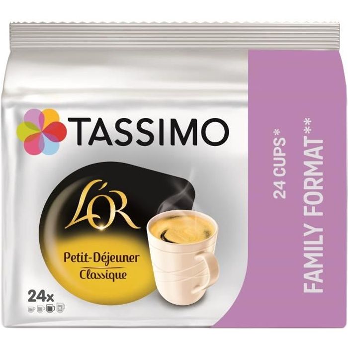 L'Or Tassimo Petit-déjeuner Classic Tripack