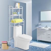 COLONNE - ARMOIRE WC Meuble Rangement de serviette de toilette avec 3 T COLONNE - ARMOIRE WC Meuble Rangement de serviette de toilette avec 3 T