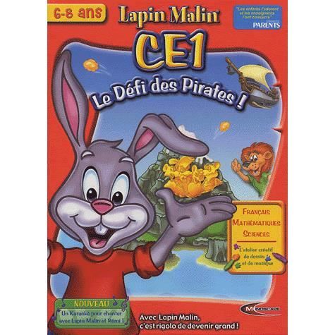 Lapin Malin : Le Grand Spectacle – Jeu Éducatif PC/Mac (PAL FR) – Bon État