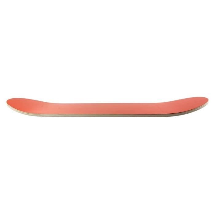 THE CONCEPT FACTORY Etagère Skate - Bois - 5x20x79 cm - Orange