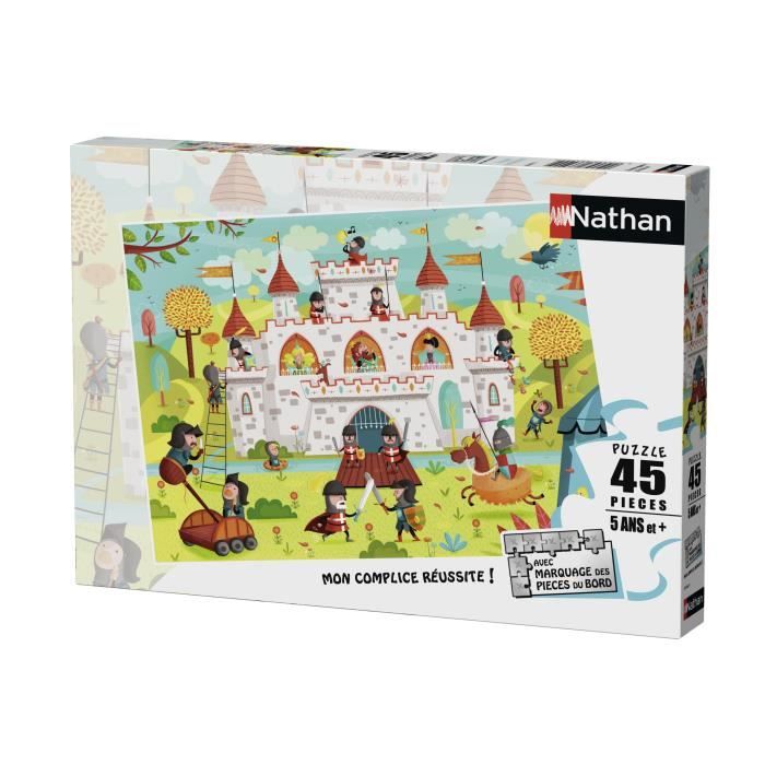 Puzzle 45 pcs A L'assaut Du Château Fort