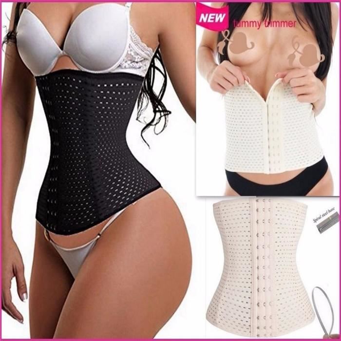 HOT Ceinture Serre-taille Gaine Minceur Ventre Plat Corset ...