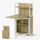 SoBuy® FWT12-N Table de cuisine pliante avec armoi