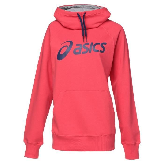 ASICS Sweat à Capuche Knit Hoodie - Femme - Rouge