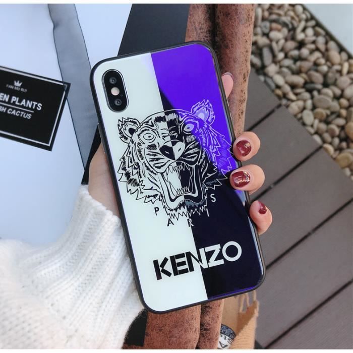 coque iphone 8 kenzo blanche