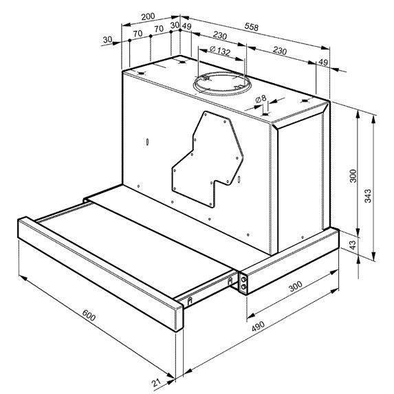  - Hotte Téléscopique KSET61E1