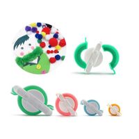 KIT DE COUTURE 4 Tailles SET à Fabriquer des Pompons Clover Appar KIT DE COUTURE 4 Tailles SET à Fabriquer des Pompons Clover Appar