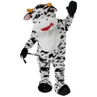 DÉGUISEMENT - PANOPLIE MASCOTTE ADULTE DE VACHE DÉGUISEMENT - PANOPLIE MASCOTTE ADULTE DE VACHE