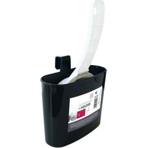 MPETS Pelle ? liti?re avec support - Pour chat - Blanc et noir