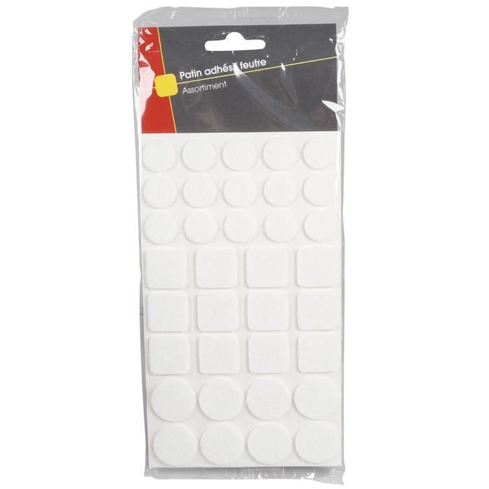 COGEX Patin adhesif feutre - 105 pcs