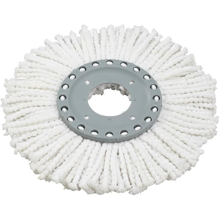 LEIFHEIT Tête de rechange Clean Twist Disc Mop Active - Microfibres absorbantes