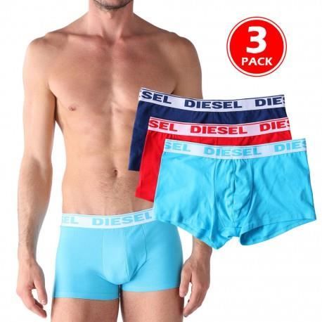 Boxer Diesel Homme Taille 5 - Modèle Fresh & Bright En Coton Stretch Gris - Neuf Sans étiquette