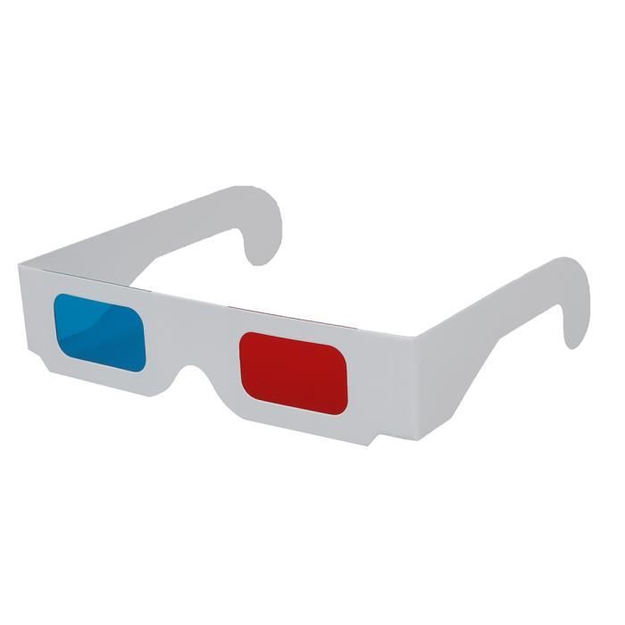 10 Paires de Rouge Cyan Carton 3D 3d, avis et prix pas cher Cdiscount 10 Paires de Rouge Cyan Carton 3D 3d, avis et prix pas cher Cdiscount