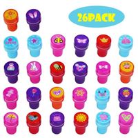 TAMPON DÉCORATIF 26pcs Tampons À Imprimer Tampons à encre auto-encr TAMPON DÉCORATIF 26pcs Tampons À Imprimer Tampons à encre auto-encr