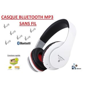 Casque Bluetooth Sans Fil Lecteur Mp3 Intégré Kit Main Libre