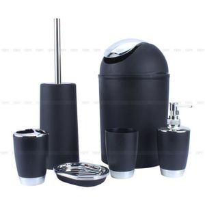 Set accessoires salle de bain noir - Achat / Vente pas cher Set accessoires salle de bain noir - Achat / Vente pas cher
