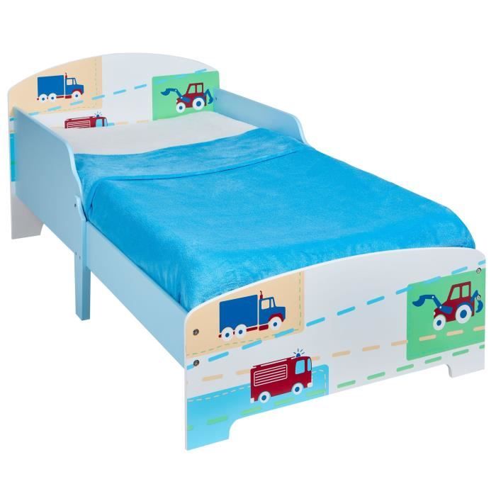 Worlds Apart VEHICULES Lit pour enfants - 140 x 70 cm