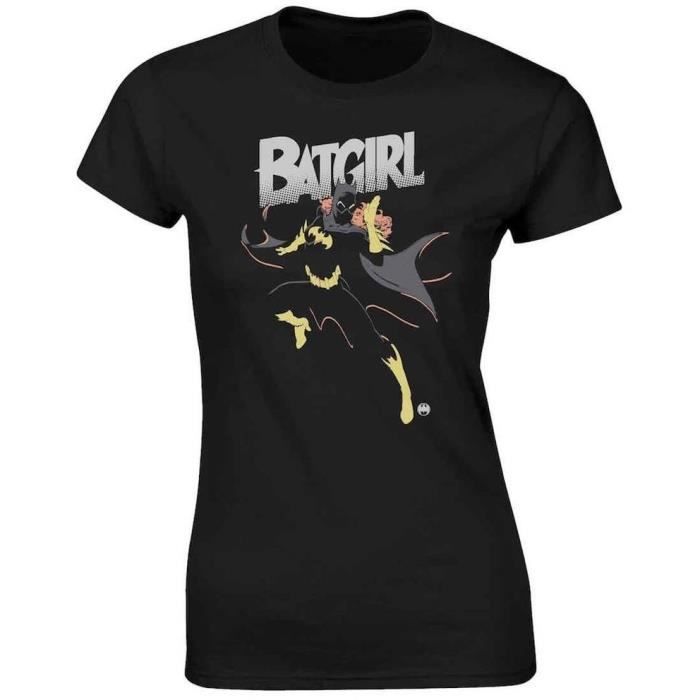 T-shirt DC Comics Batgirl - Femme Noir