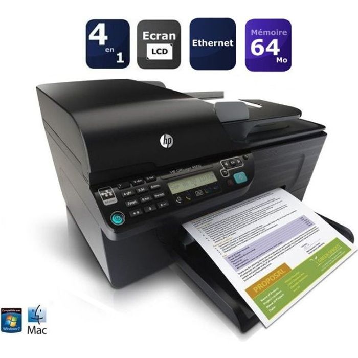 HP Officejet 4500 (CB867A)   Achat / Vente IMPRIMANTE HP Officejet