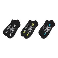 CHAUSSETTES Lot 3 paires de chaussettes sneakers tête de lion CHAUSSETTES Lot 3 paires de chaussettes sneakers tête de lion