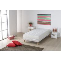 ENSEMBLE LITERIE Ensemble matelas mousse et latex + sommier 90 x 19 ENSEMBLE LITERIE Ensemble matelas mousse et latex + sommier 90 x 19