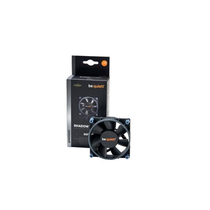 Be Quiet Ventilateur de boîtier SHADOW WINGS - 80mm - Low-Speed