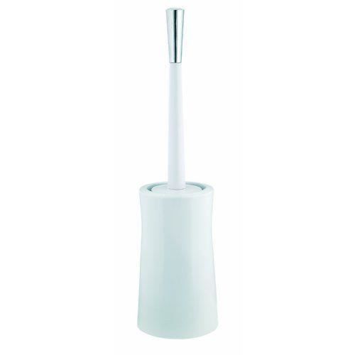 SPIRELLA Porte balai WC Malibu - 47x12,5x12,5cm - Blanc