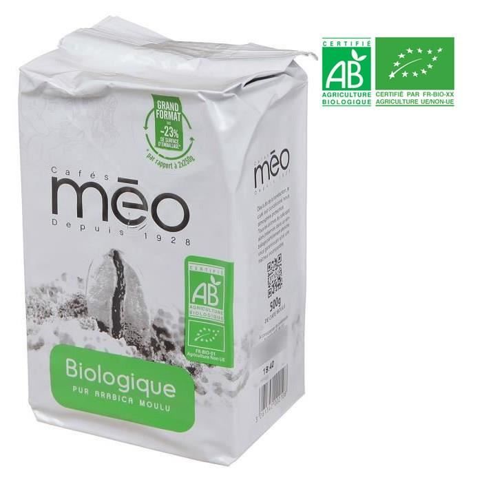MEO Café grain pur Arabica Bio - 250 g