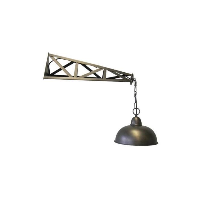 Applique Industrielle Brooklyn Métal Bronze En dthrxsQC