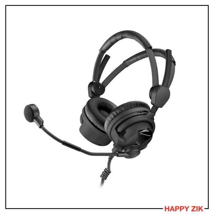 Combiné Micro Casque Professionnel De Reportage Sennheiser Hmd 26 Ii