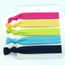 Accessoires cheveux , Elastique cheveux ou bracelet couleur uni , lot de 5 pcs