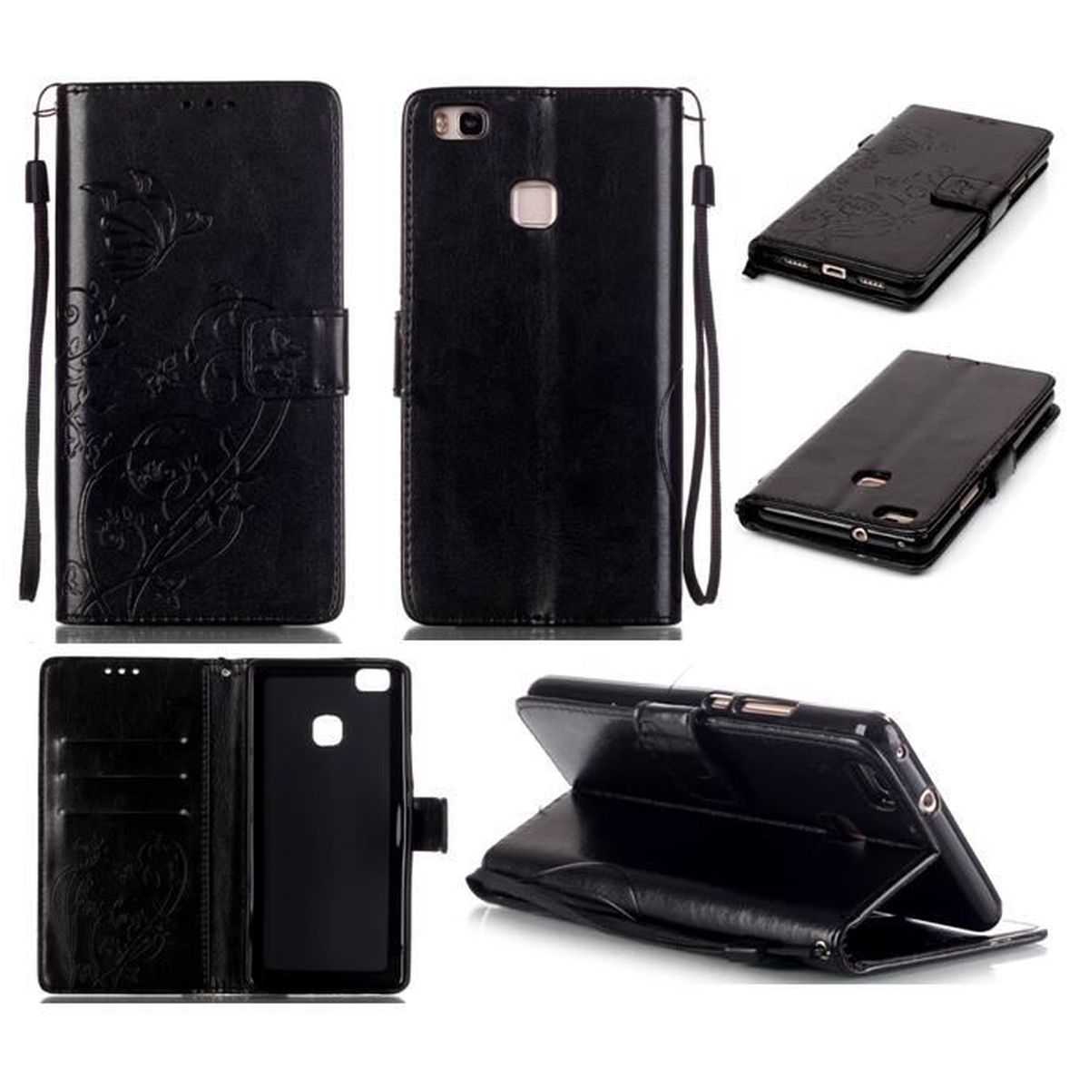 coque huawei p9 lite cuir noir coque huawei p9 lite cuir noir