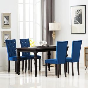 Chaises Salle A Manger Bleu Achat Vente Pas Cher