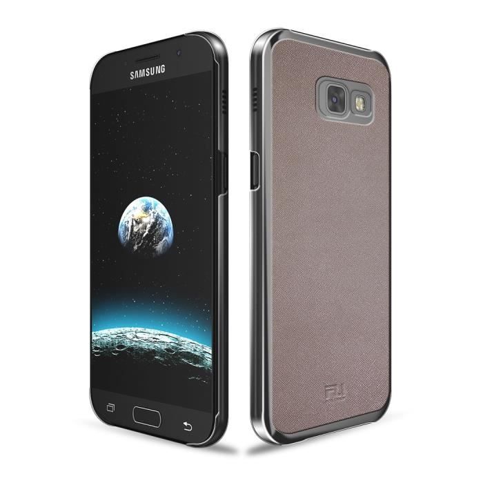 FOLLOW UP Coque Parisian Cover Samsung Galaxy A3 2017 - Saffiano perle