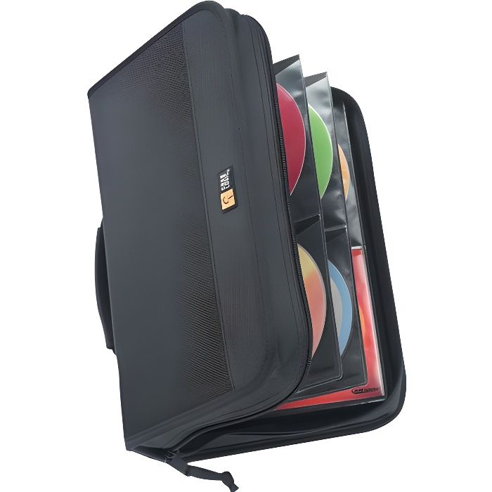 CASE LOGIC 3200044 Classeur CD - Noir