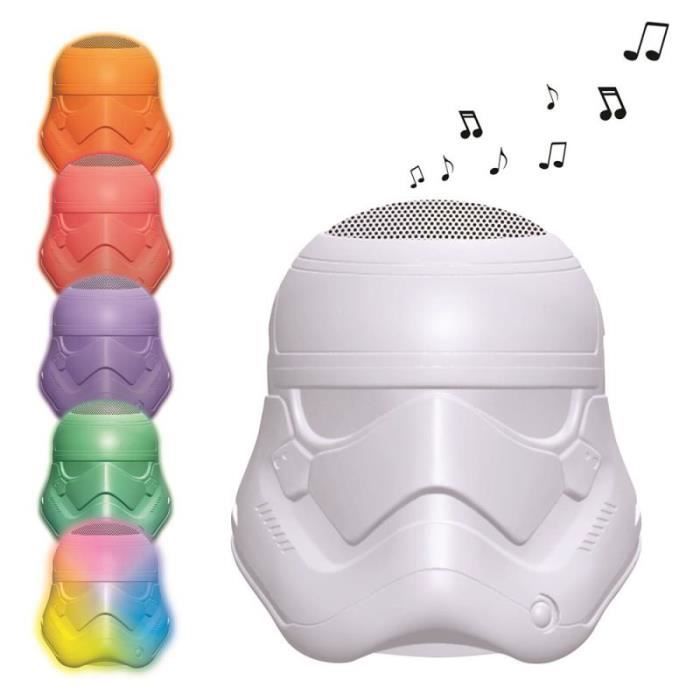 LEXIBOOK - Enceinte Lumineuse Stormtrooper