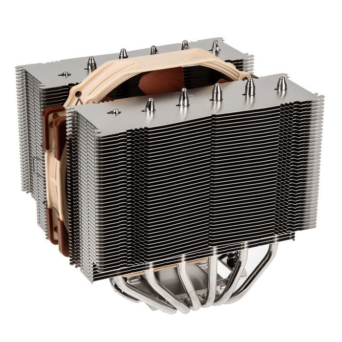 Noctua NH D15S Refroidisseur de processeur pour LGA1156 AM2 AM2 AM3 LGA1155 AM3 LGA2011 FM1 FM2 LGA1150 FM2 LGA2011 3 LGA1151 aluminium avec base en cuivre piquee de