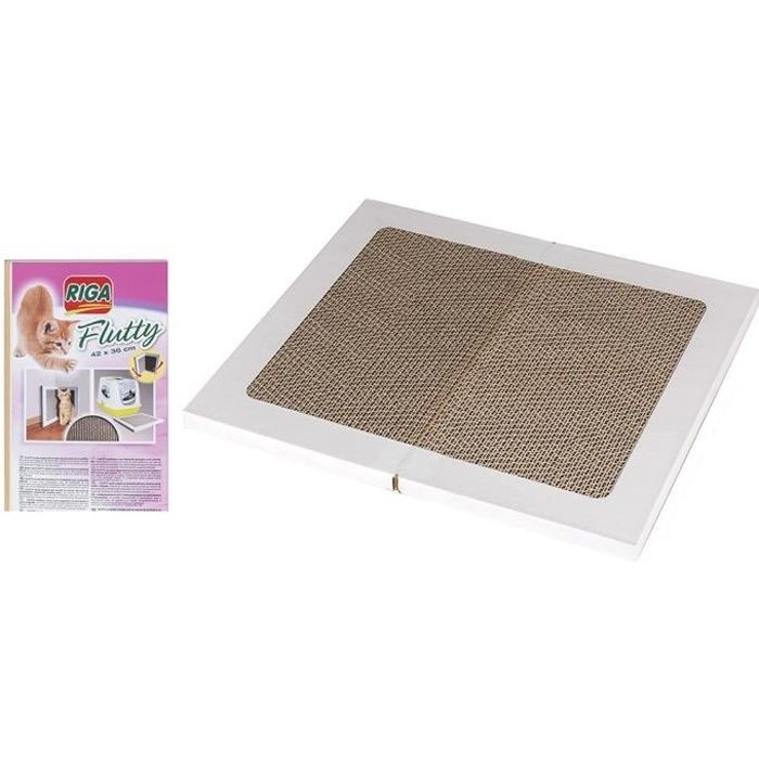 RIGA Griffoir multi-usage Flutty - pour chat - 42 x 36cm
