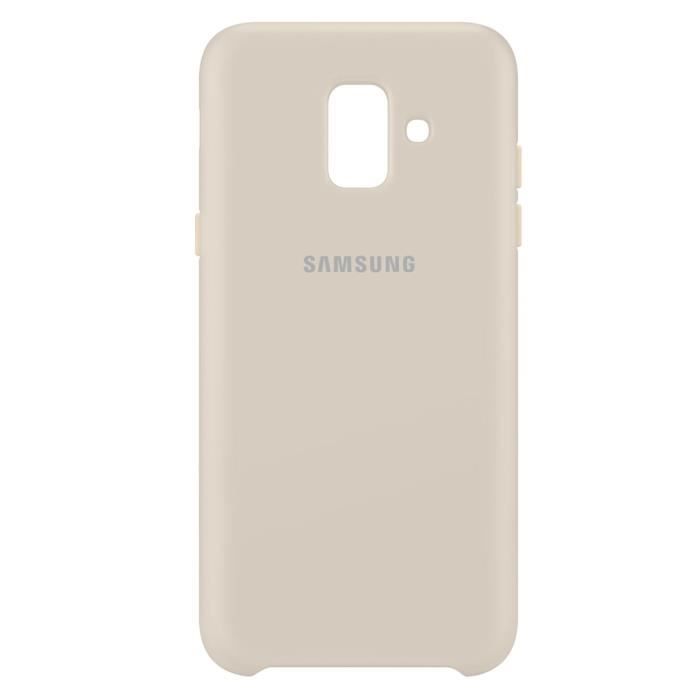 Samsung Coque double protection A6 - Or