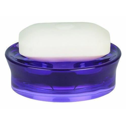 SPIRELLA Porte savon Ma x Light - 3,5 x 10,5 x 10,5cm - Violet